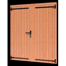 Dubbele deur lariks/douglas 190x202 cm Dubbele deur lariks/douglas 190x202 cm